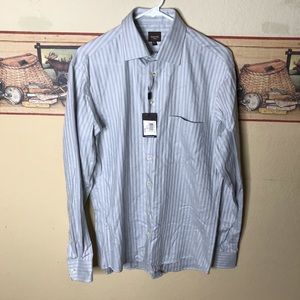 Santorelli Button Down Long Sleeve Dress Shirt